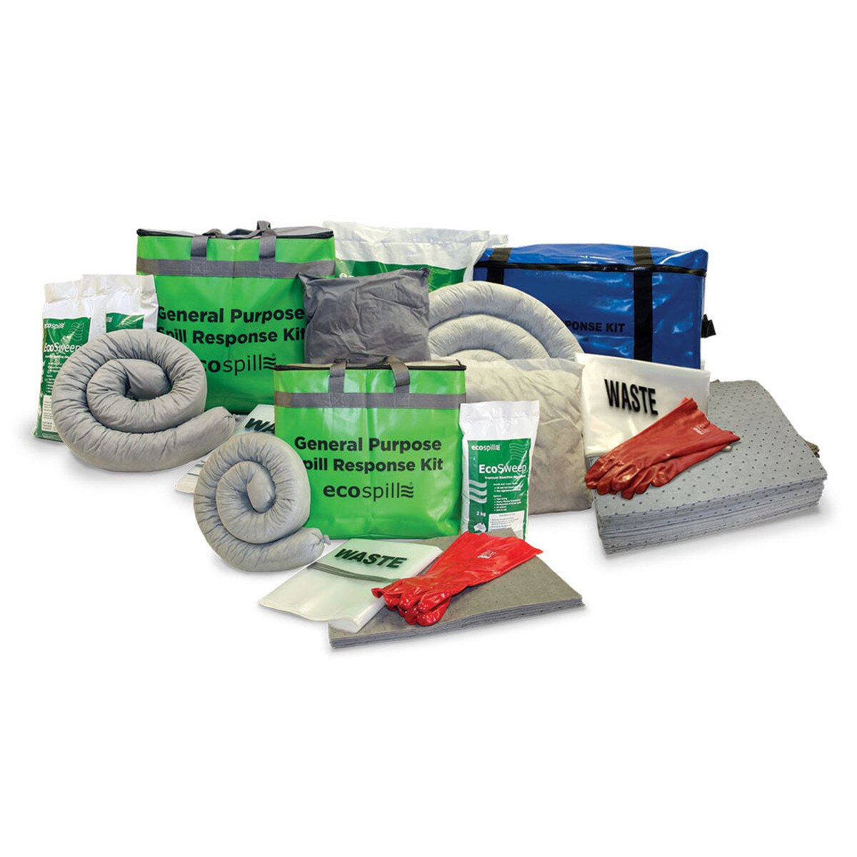 GPW100 100L General Purpose Spill Kits | Universal Spill Kits | Coolant Spills | Agricultural Chemical Clean Up | Ecospill | Spill Kits Brisbane Sydney Melbourne Perth Canberra Australia
